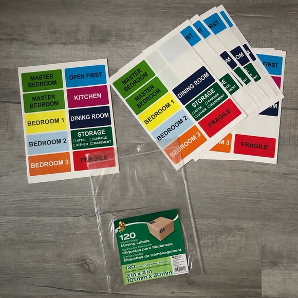 Moving labels - Picture 3 of 5